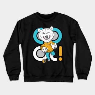 cool bear Crewneck Sweatshirt